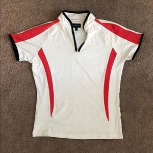 Burberry Golf Quarter ZIP Polo